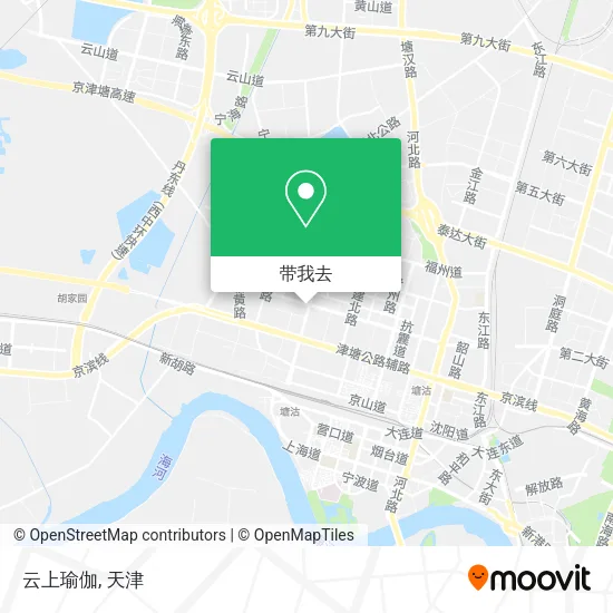 云上瑜伽地图