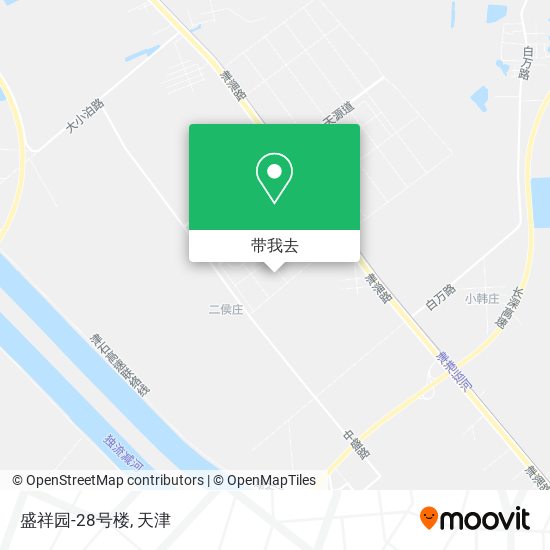 盛祥园-28号楼地图