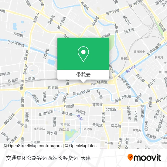 交通集团公路客运西站长客货运地图