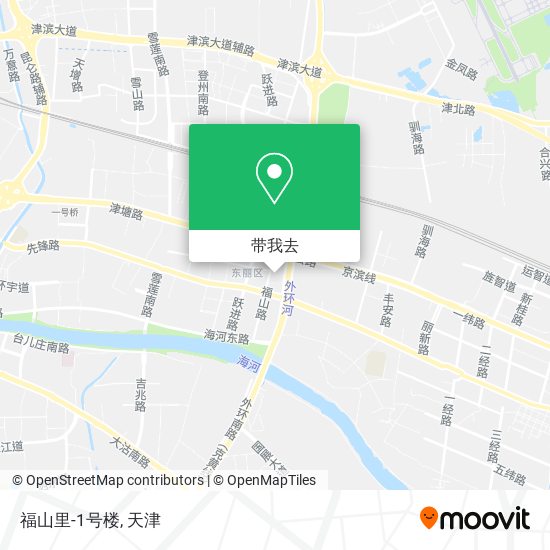 福山里-1号楼地图