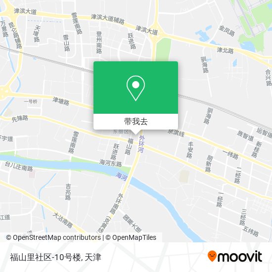 福山里社区-10号楼地图
