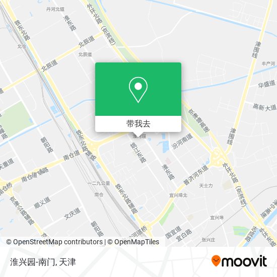 淮兴园-南门地图