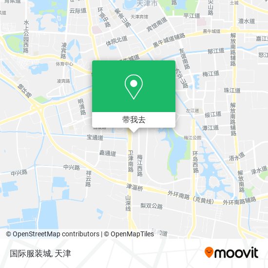 国际服装城地图