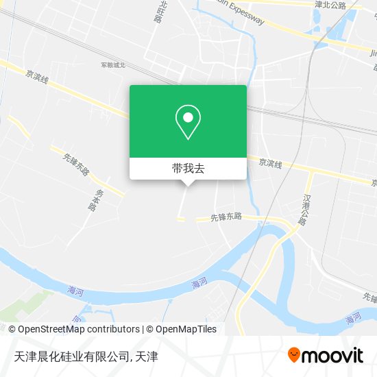 天津晨化硅业有限公司地图