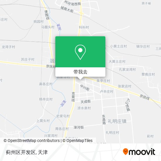 蓟州区开发区地图
