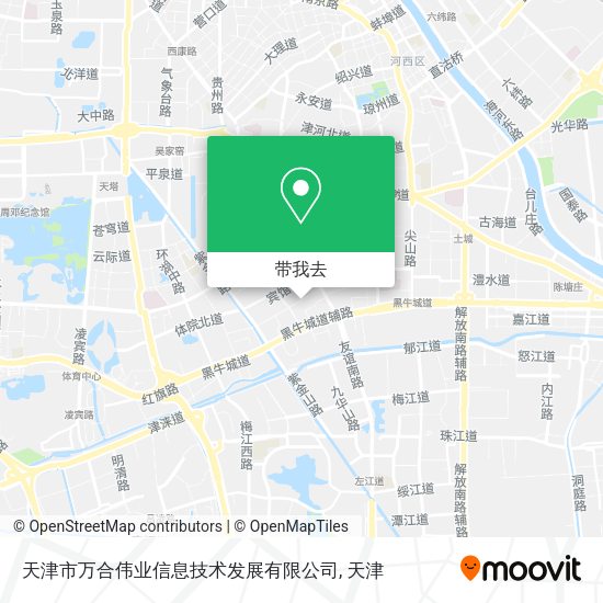 天津市万合伟业信息技术发展有限公司地图