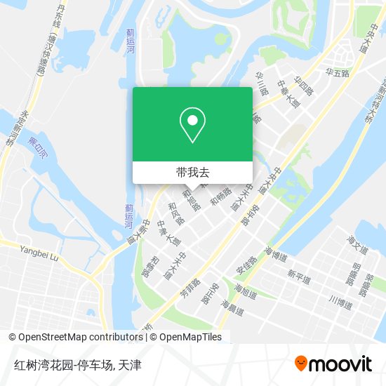 红树湾花园-停车场地图