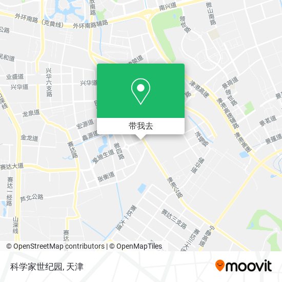 科学家世纪园地图