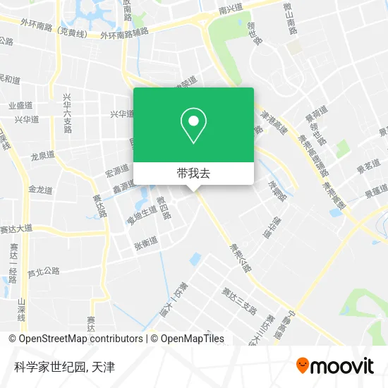 科学家世纪园地图