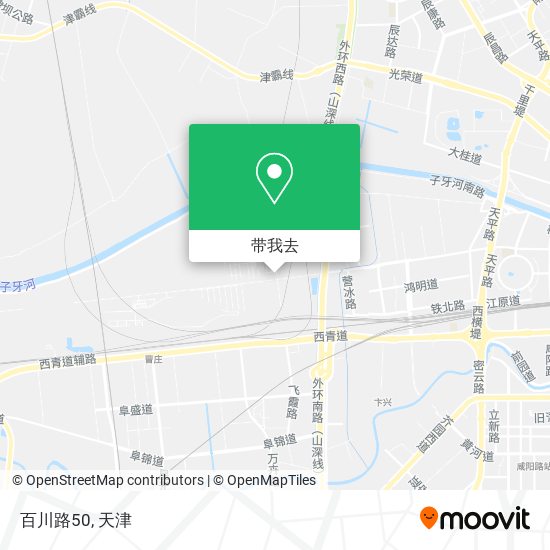百川路50地图