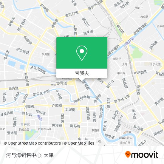 河与海销售中心地图