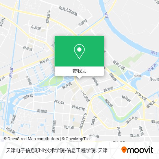 天津电子信息职业技术学院-信息工程学院地图