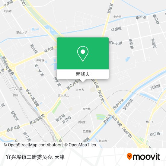 宜兴埠镇二街委员会地图