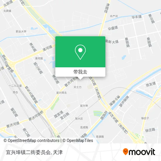 宜兴埠镇二街委员会地图