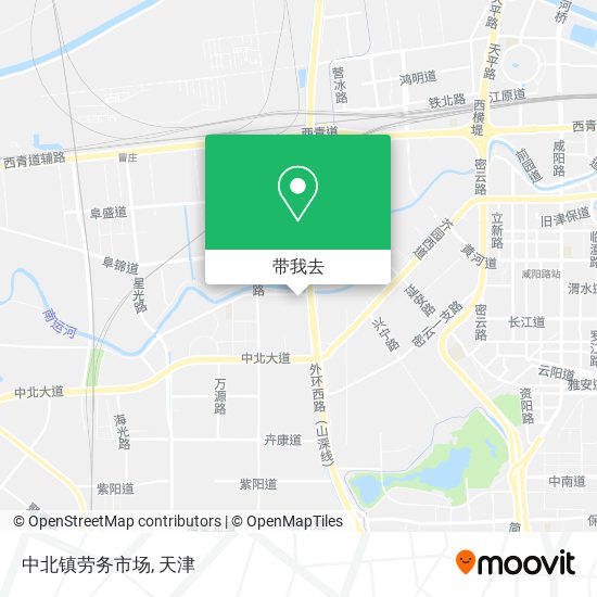 中北镇劳务市场地图