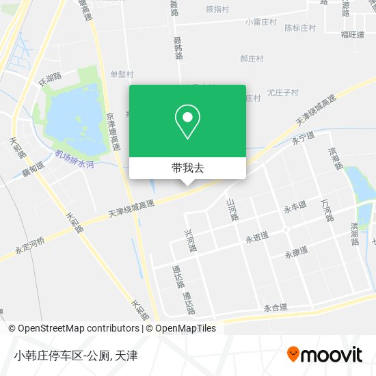 小韩庄停车区-公厕地图