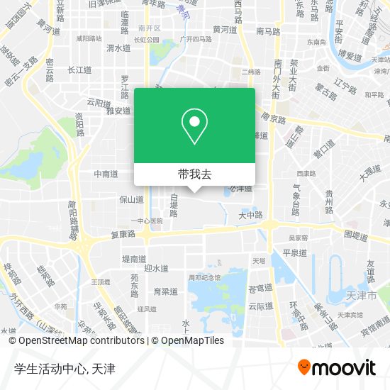 学生活动中心地图