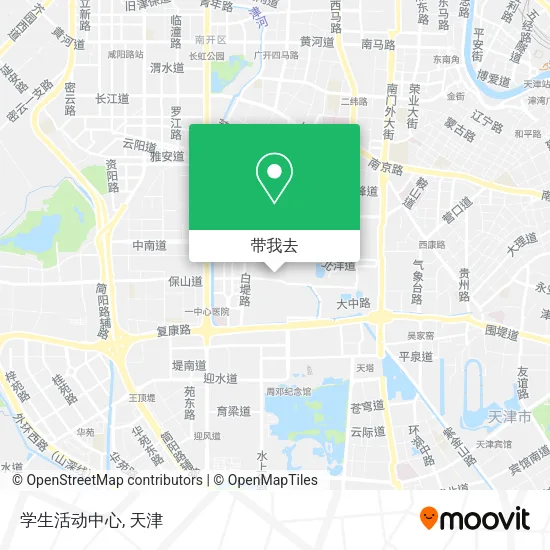 学生活动中心地图