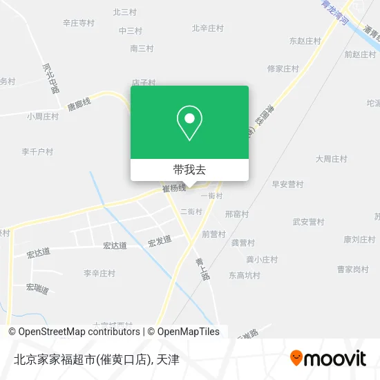 北京家家福超市(催黄口店)地图