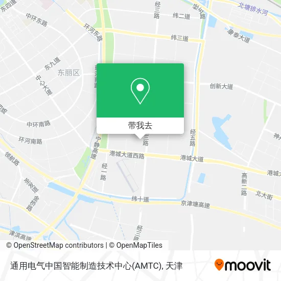 通用电气中国智能制造技术中心(AMTC)地图