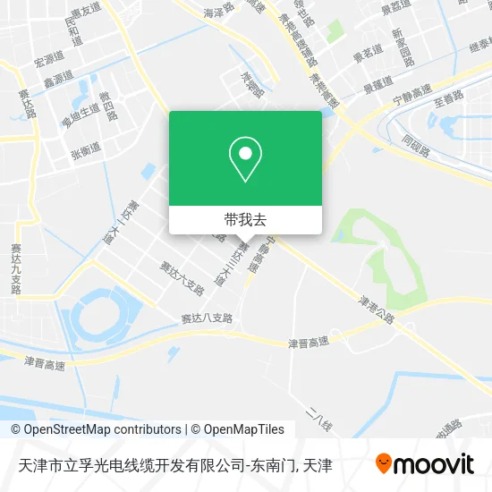 天津市立孚光电线缆开发有限公司-东南门地图