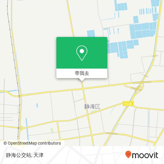 静海公交站地图