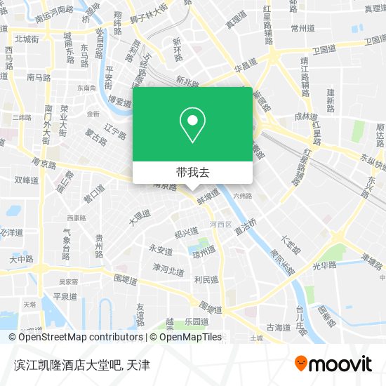 滨江凯隆酒店大堂吧地图