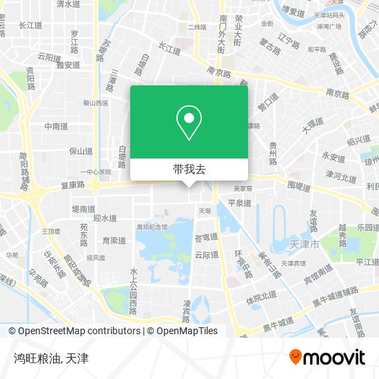 鸿旺粮油地图