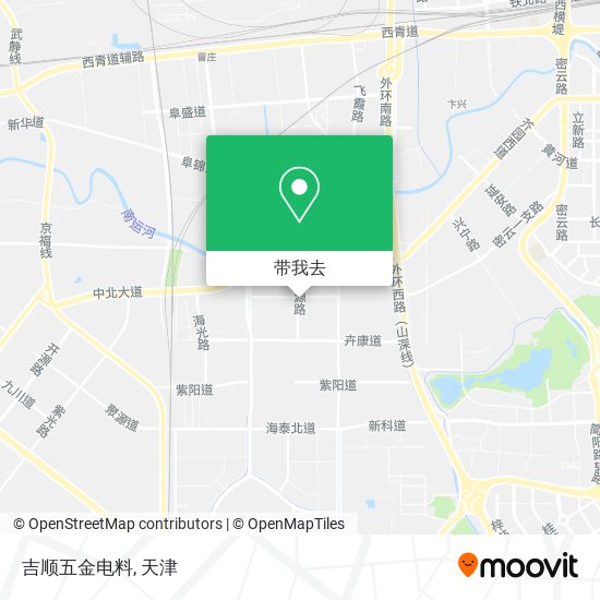 吉顺五金电料地图