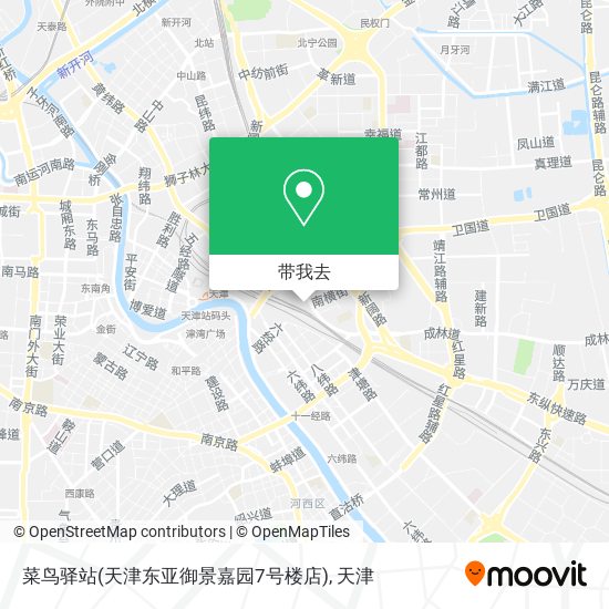 菜鸟驿站(天津东亚御景嘉园7号楼店)地图