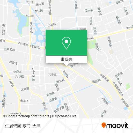 仁居锦园-东门地图