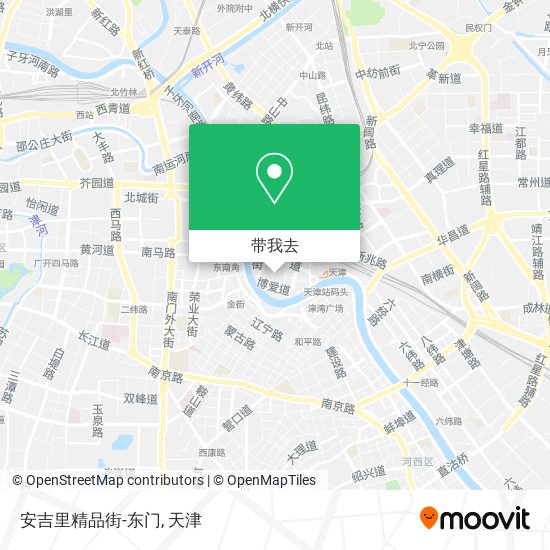 安吉里精品街-东门地图