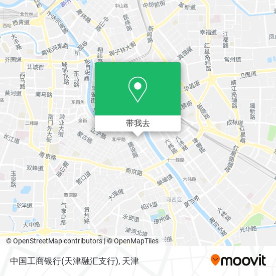 中国工商银行(天津融汇支行)地图