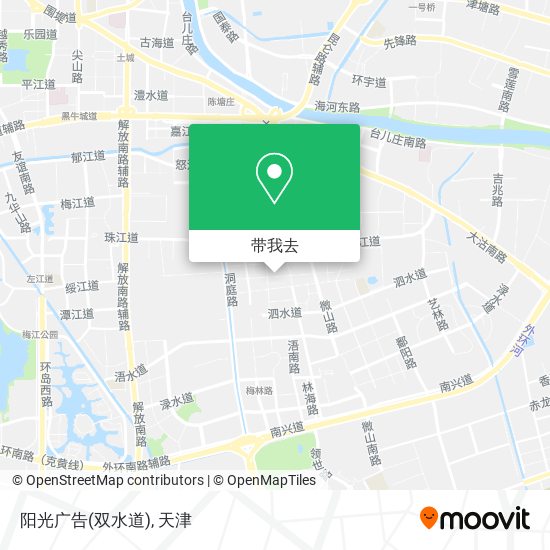 阳光广告(双水道)地图