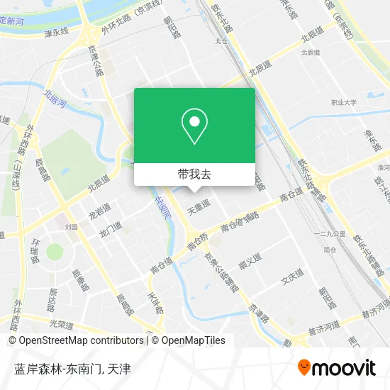 蓝岸森林-东南门地图