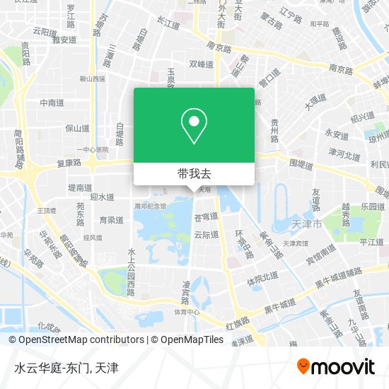 水云华庭-东门地图