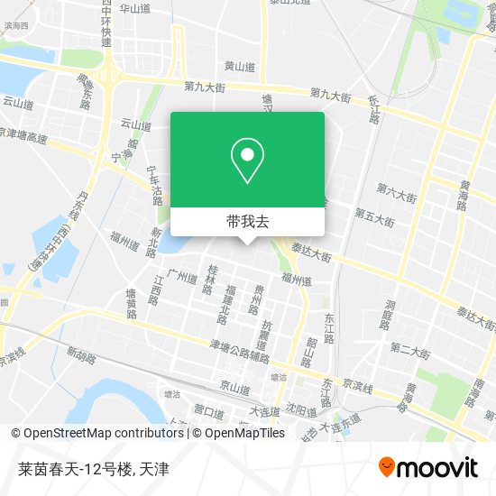 莱茵春天-12号楼地图