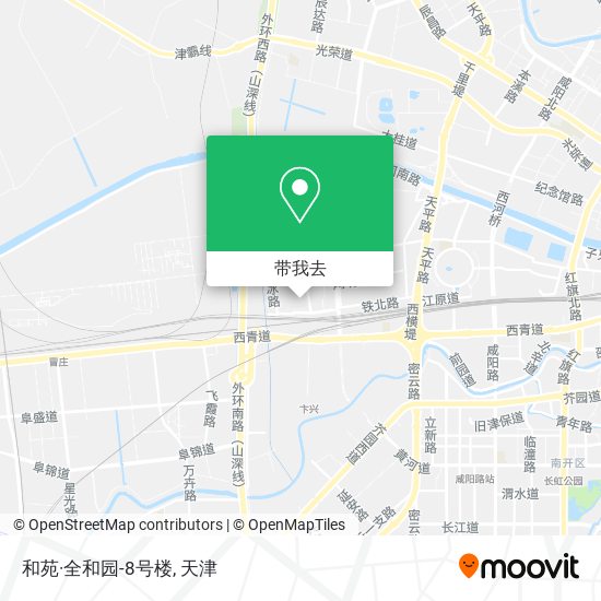 和苑·全和园-8号楼地图