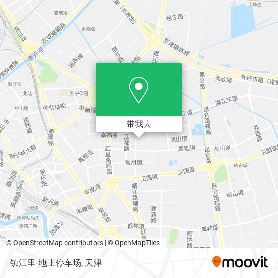 镇江里-地上停车场地图