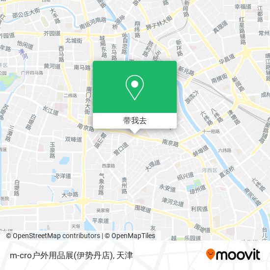m-cro户外用品展(伊势丹店)地图