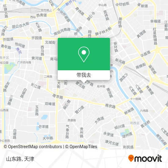 山东路地图
