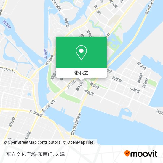 东方文化广场-东南门地图