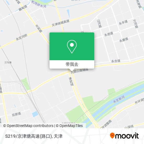 S219/京津塘高速(路口)地图