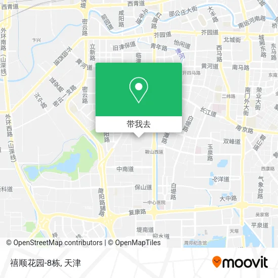 禧顺花园-8栋地图