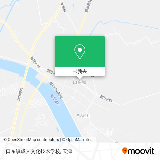 口东镇成人文化技术学校地图