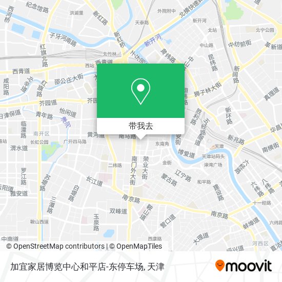 加宜家居博览中心和平店-东停车场地图