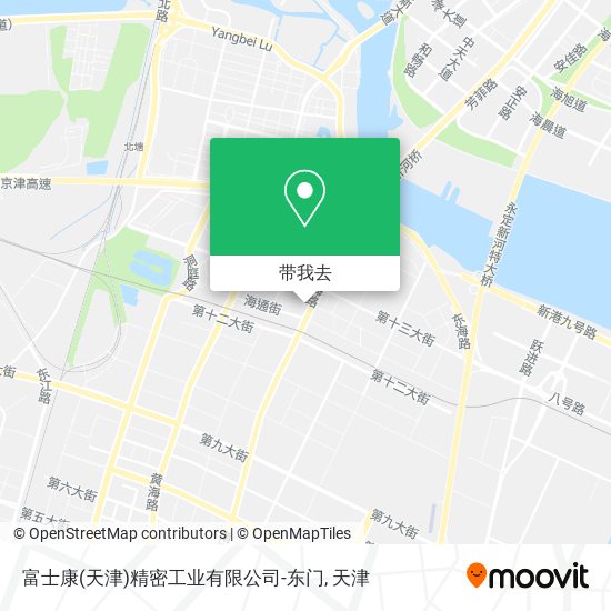 富士康(天津)精密工业有限公司-东门地图
