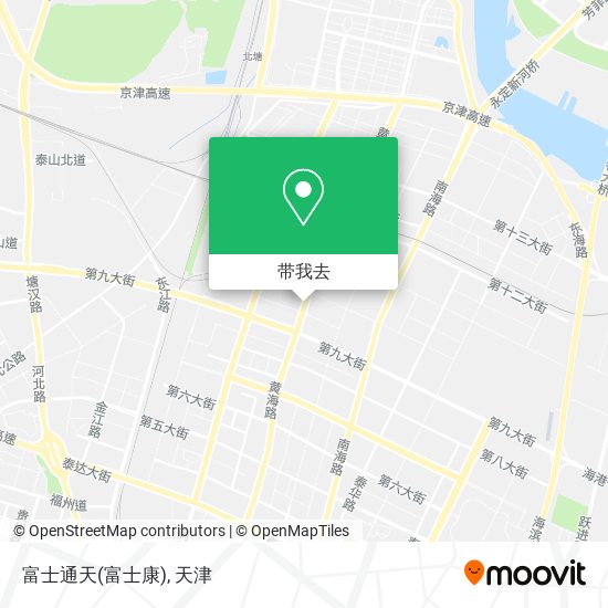 富士通天(富士康)地图