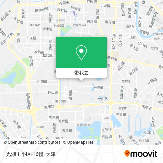 光湖里小区-16幢地图