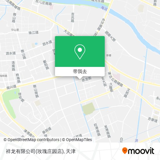 祥龙有限公司(玫瑰庄园店)地图